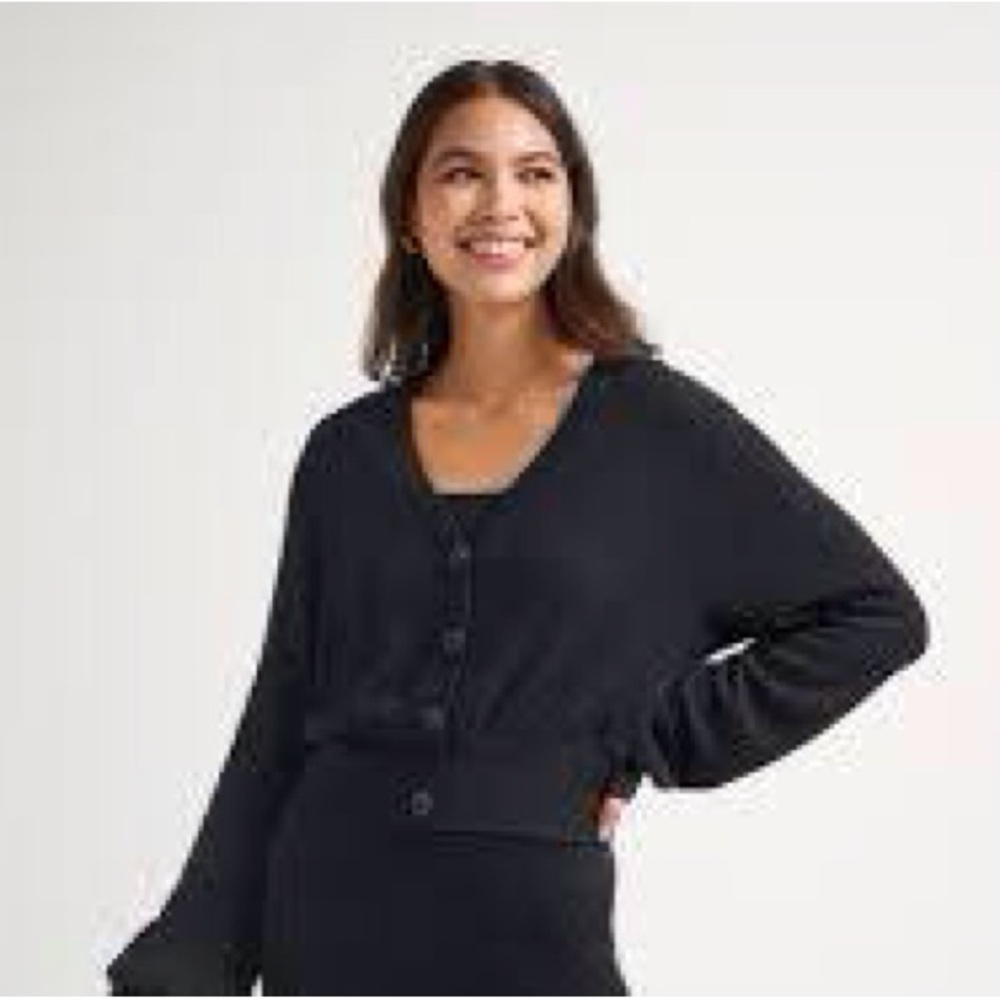 Travis Mathew MAGENS BAY WIDE RIB TOP size small in black